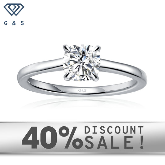 Secret Sparkle Hidden Halo Cushion Cut Moissanite Engagement Ring Set in 9ct White Gold